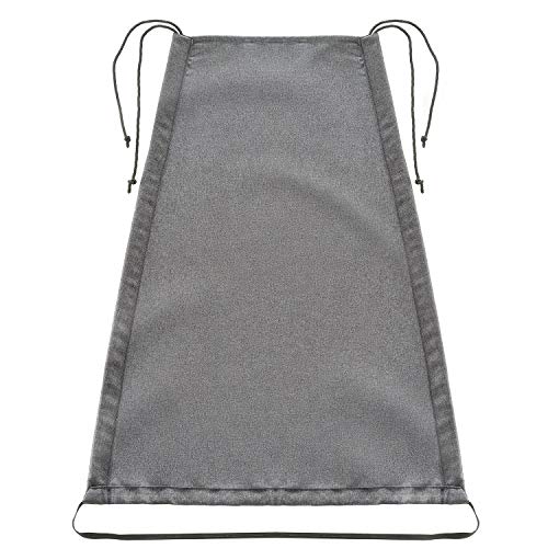 Zamboo Toldo DELUXE / Protección solar universal para cochecitos, capazos y sillas de paseo - Parasol ajustable con protección UV 50+ - Gris