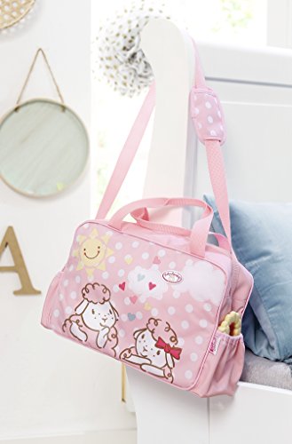 Zapf Baby Annabell Travel Changing Bag Bolsa de pañales para muñecas - Accesorios para muñecas (Bolsa de pañales para muñecas, 3 año(s), Rosa, Blanco, Baby Annabell, Niño, Chica)