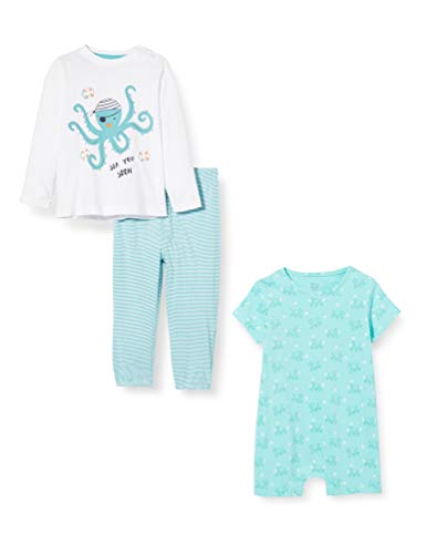 ZIPPY Conjunto 3 Piezas Bebe SS20 Juego de Pijama, Mixed, 3/6M para Bebés