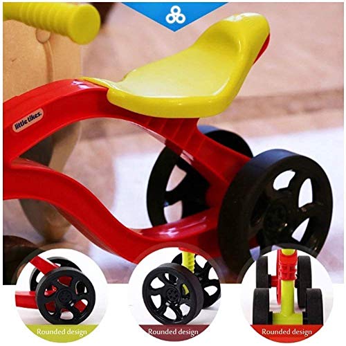 Zixin Caminante del bebé, torsión en Bicicleta Moto, Equilibrio del niño Vespa, antivuelco Plegable Walker for niños y niñas de 6-24 Meses de bebé del niño