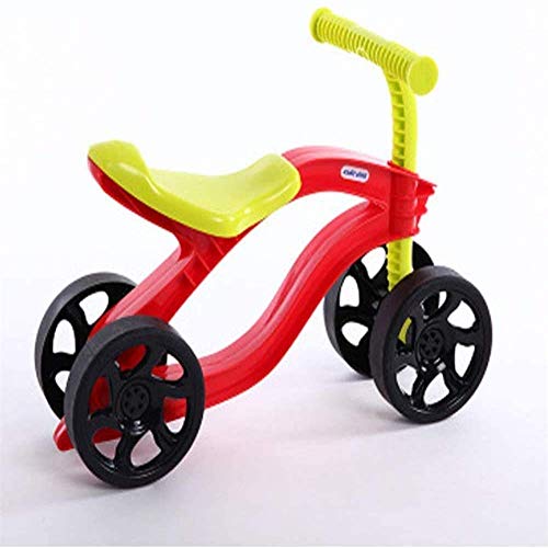 Zixin Caminante del bebé, torsión en Bicicleta Moto, Equilibrio del niño Vespa, antivuelco Plegable Walker for niños y niñas de 6-24 Meses de bebé del niño