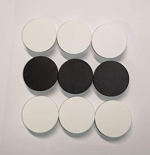 9 unidades STECKEL® (6 x blanco + 3 x negro) Tapa protectora contra el polvo para enchufes Schuko limpios, regletas múltiples, protección contra salpicaduras diseño