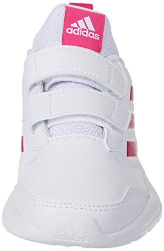 adidas Altarun CF I, Zapatillas de Gimnasia Unisex bebé, Blanco (FTWR White/Real Magenta/FTWR White FTWR White/Real Magenta/FTWR White), 21 EU