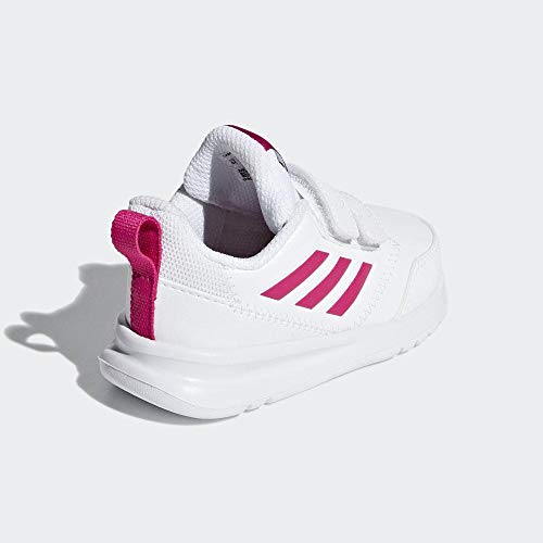 adidas Altarun CF I, Zapatillas de Gimnasia Unisex bebé, Blanco (FTWR White/Real Magenta/FTWR White FTWR White/Real Magenta/FTWR White), 21 EU