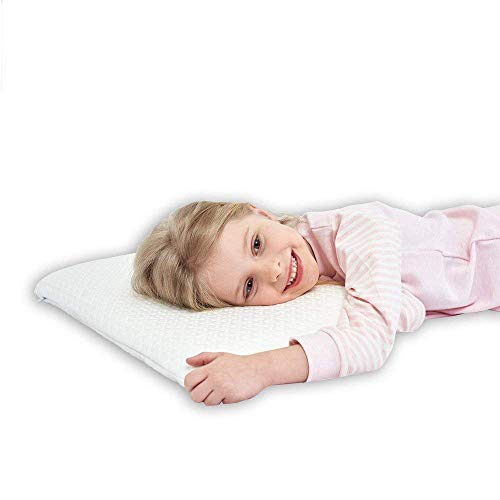 Almohada de espuma para los niños que duerme la almohadilla más lisa de Conforma de la almohadilla Grande para la parte posterior, y los durmientes laterales - regalo adicional 100%