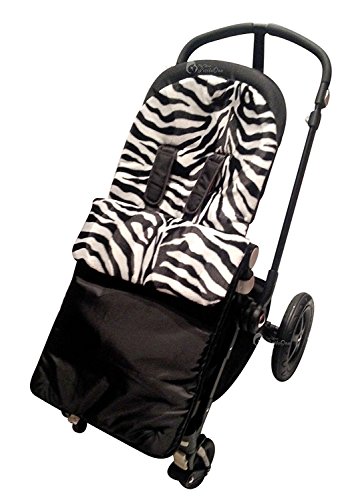 Animal Print acolchado saco/Cosy Toes Compatible con Quinny Buzz Zapp Moodd Mura Zebra