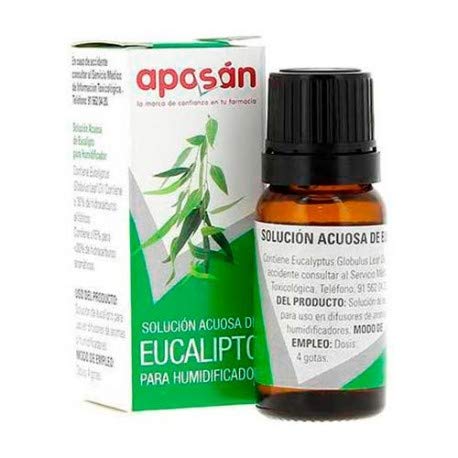 Aposan solución acuosa de eucalipto para humidificador 10 ml