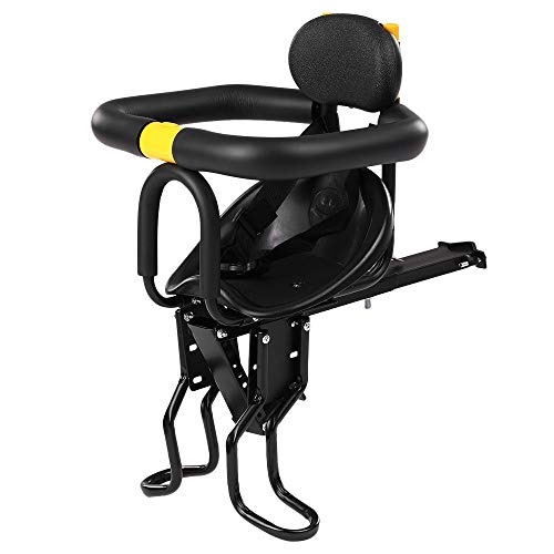 Asiento De Bicicleta De Seguridad Para Niños Asiento De Bicicleta Delantero Asiento Para Niños Sillín Con Pedales Soporte De Respaldo Para MTB Bicicle