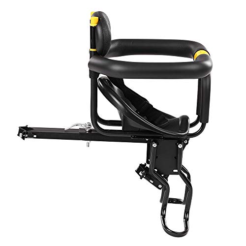 Asiento De Bicicleta De Seguridad Para Niños Asiento De Bicicleta Delantero Asiento Para Niños Sillín Con Pedales Soporte De Respaldo Para MTB Bicicle