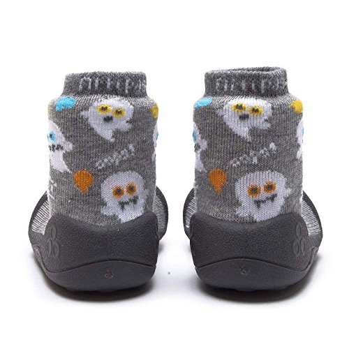 Attipas Zapatos Primeros Pasos- Modelo Halloween- (19, Gris)