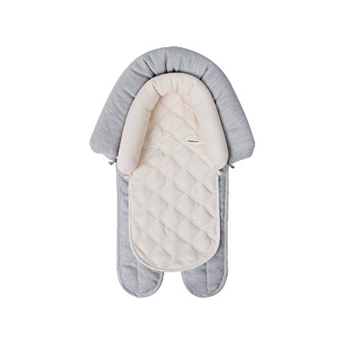 Baby Monsters Double Cushion - Adaptadores Para Sillas De Coche, Gris/Beige