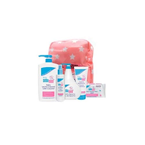 Baby Sebamed Canastilla Premium Rosa.Regalo Mochila.