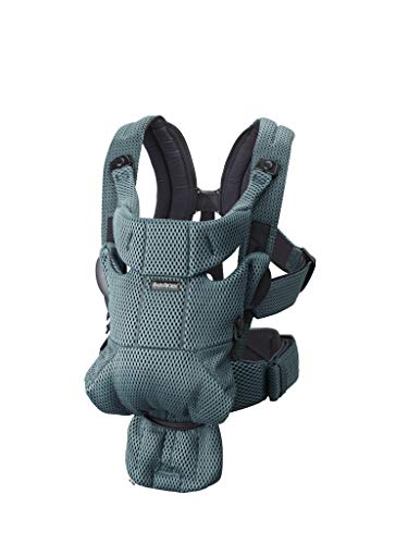 BABYBJÖRN Mochila Porta Bebé Move, 3D Mesh, Verde Grisáceo