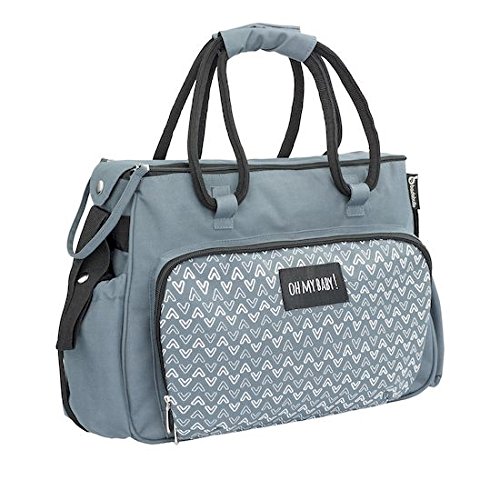 Badabulle Boho - Bolso de maternidad, gris