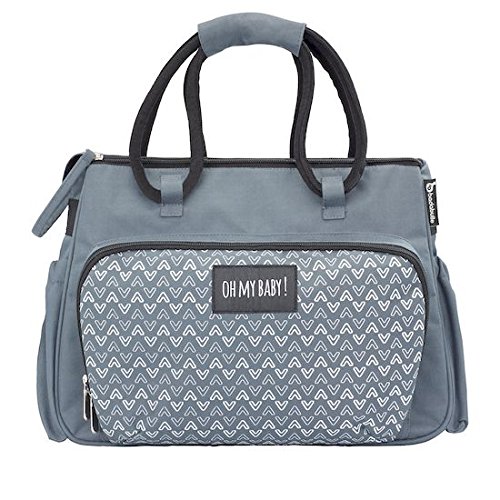 Badabulle Boho - Bolso de maternidad, gris