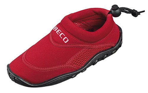 Badeschuhe Beco Surf Escarpines infantiles, Rojo, 23 EU