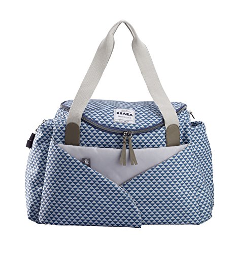 Béaba Sydney II - Bolso cambiador bebé, espacioso, blue marsala