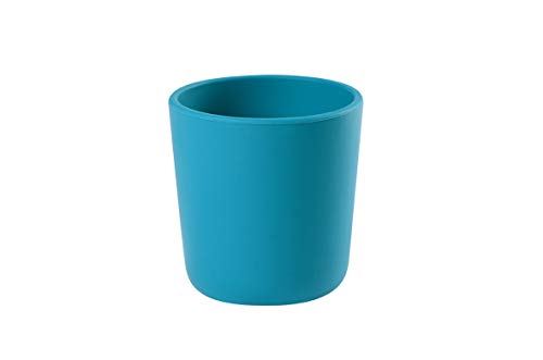 Béaba - Vaso silicona, unisex, color azul