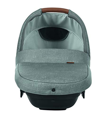 Bébé Confort Bébé Confort Amber Plus 'Nomad Gris' - Cuco de seguridad, 0-6 meses, 10 Kg, color gris - Amber Plus Capazo, Color Nomad Grey