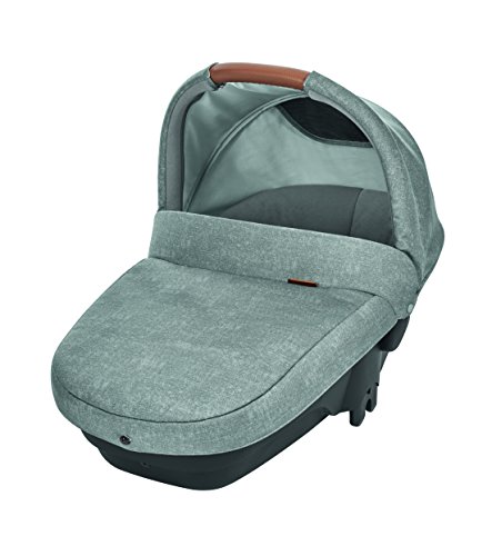 Bébé Confort Bébé Confort Amber Plus 'Nomad Gris' - Cuco de seguridad, 0-6 meses, 10 Kg, color gris - Amber Plus Capazo, Color Nomad Grey