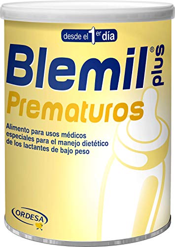 Blemil Plus Blemil Plus Prematuros Es Una Fórmula Láctea Que Por Su Composición Está Indicada En Casos De Recién Nacidos De Bajo Peso Ya Seanprematuros O No. 400 g