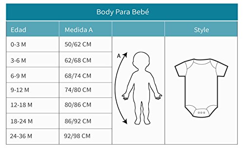 Body de Manga Corta para bebé - Feliz Primer Día de la Madre - para Mamá en su Día 12-18 Mes Blanco