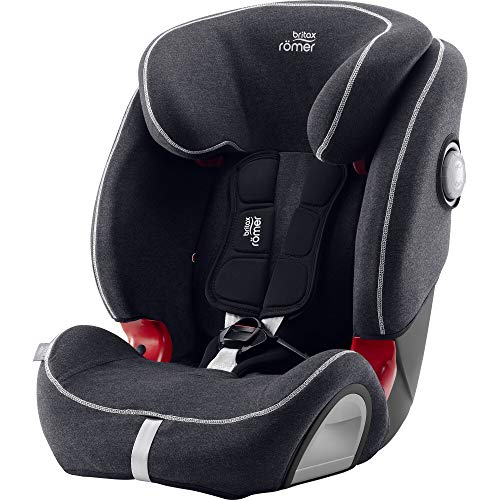 Britax Römer Accesorios Originales, Funda de confort para silla de coche EVOLVA 1-2-3 SL SICT, Dark Grey