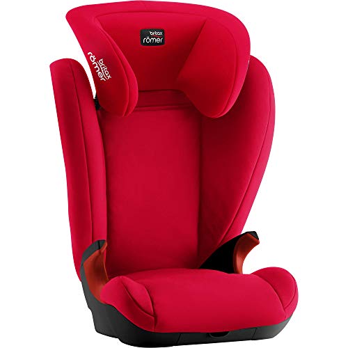 Britax Römer Silla de coche 3,5 años - 12 años, 15 - 36 kg, KID II BLACK SERIES Grupo 2/3, Fire Red