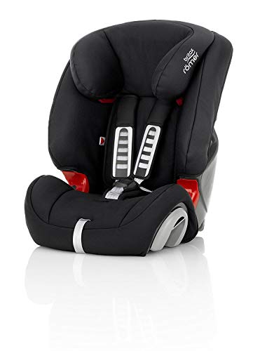 Britax Römer Silla de coche 9 meses - 12 años, 9 - 36 kg, EVOLVA 1-2-3 Grupo 1/2/3, Cosmos Black