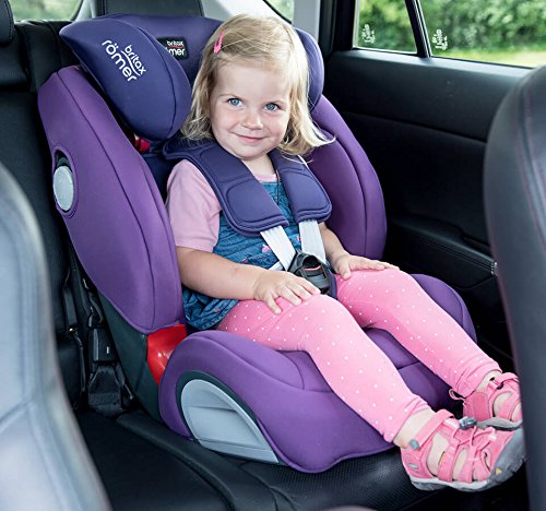 Britax Römer Silla de coche 9 meses - 12 años, 9 - 36 kg, EVOLVA 1-2-3 SL SICT, ISOFIX, Grupo 1/2/3, Fire Red