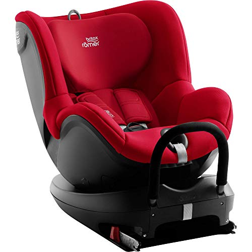 Britax Römer Silla de coche Nacimiento - 4 años, hasta 18 kg, DUALFIX2 R, ISOFIX, Grupo 0+/1, Fire Red