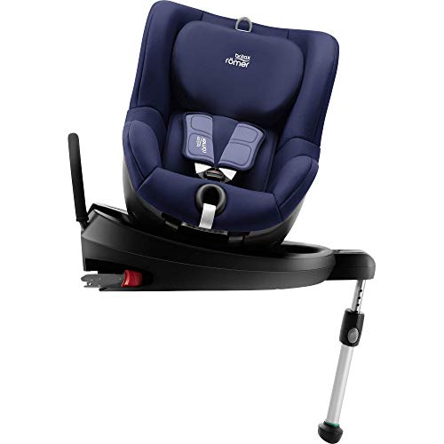 Britax Römer Silla de coche Nacimiento - 4 años, hasta 18 kg, DUALFIX2 R, ISOFIX, Grupo 0+/1, Moonlight Blue