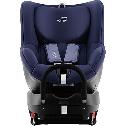 Britax Römer Silla de coche Nacimiento - 4 años, hasta 18 kg, DUALFIX2 R, ISOFIX, Grupo 0+/1, Moonlight Blue