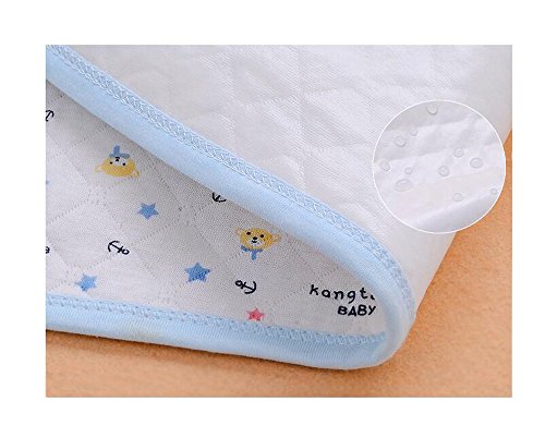 Cambiador de pañales, colchón infantil impermeable, cambiador de pañales, almohadillas protectoras para pañales, 3 unidades As show Talla:M(27.5X19.7 in)