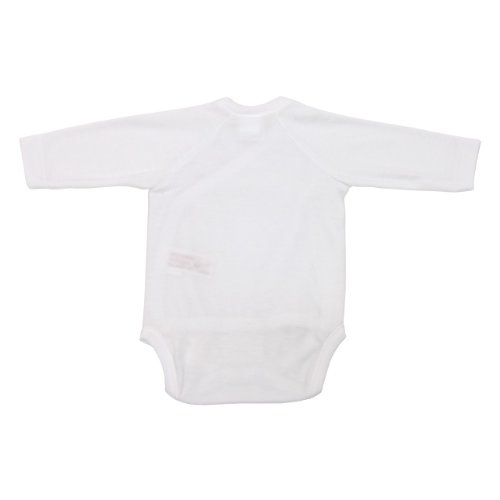 Cambrass 2266 - Body de manga larga para bebe recién nacido, talla 52 cm, color blanco