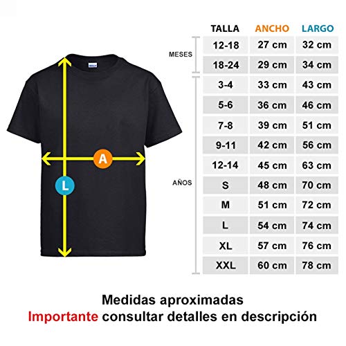 Camiseta niño nacida para ser Indálica Almería fútbol - Negro, 7-8 años