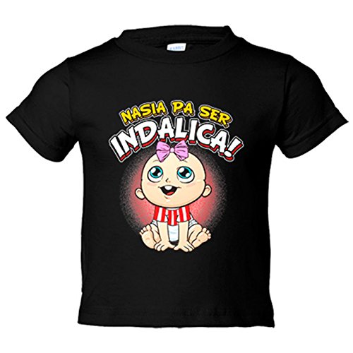 Camiseta niño nacida para ser Indálica Almería fútbol - Negro, 7-8 años