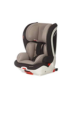 Casualplay Nauta Fix, Silla de coche grupo 1/2/3 Isofix, gris