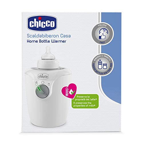 Chicco - Calienta biberón de casa rápido y calentamiento gradual