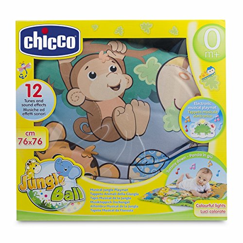 Chicco Jungla Musical - Alfombra electrónica con Actividades manuales