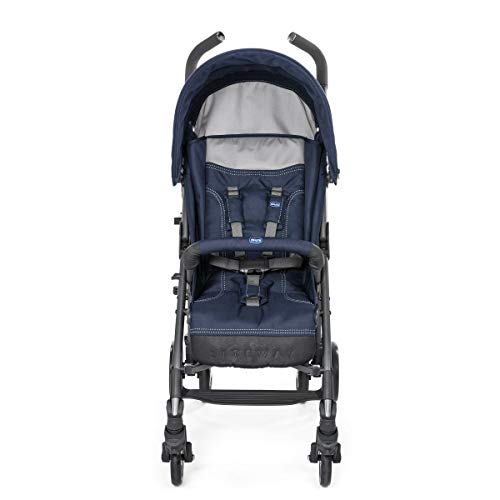 Chicco Liteway 3 - Silla de paseo ligera y compacta, 7,5 kg, color azul (India Ink)