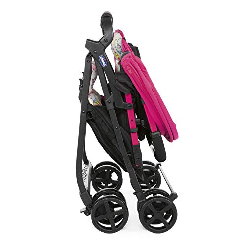 Chicco Ohlala2  Silla de paseo ultraligera y compacta, solo 3,8 kg, color rosa estampado