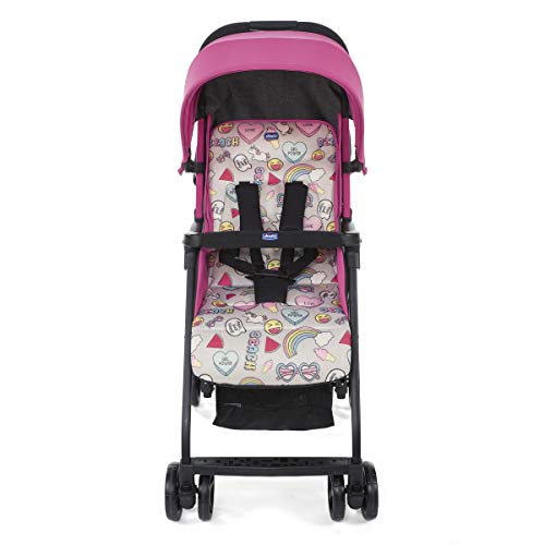 Chicco Ohlala2  Silla de paseo ultraligera y compacta, solo 3,8 kg, color rosa estampado