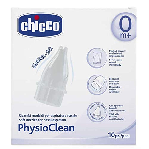 Chicco Recambios Aspirador Nasal Physioclean 10 Unidades