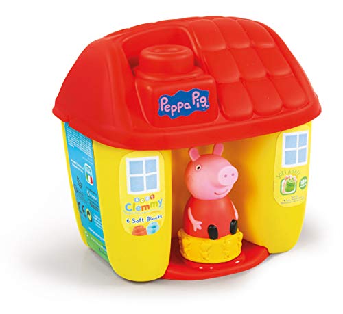 Clemmy Clementoni- Clemmy Baby, Cubo de Actividades Peppa Pig, Multicolor (17346)