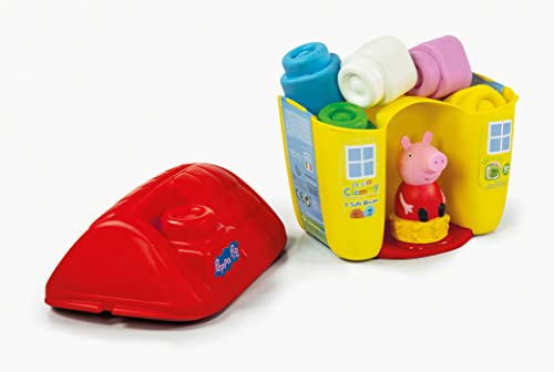 Clemmy Clementoni- Clemmy Baby, Cubo de Actividades Peppa Pig, Multicolor (17346)