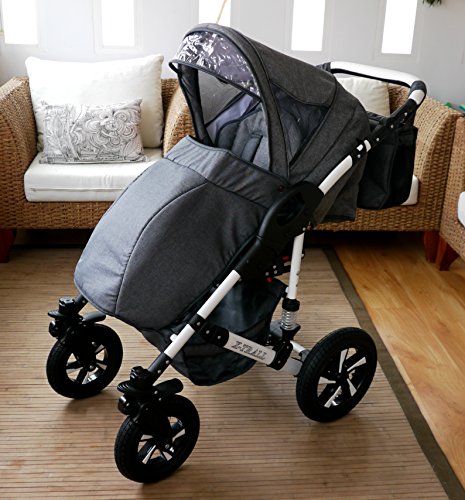 Cochecito bebe 3 piezas X-Trall BBtwin carro trio (beige + gris)