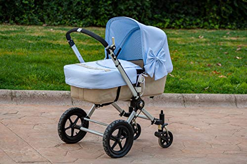 COLCHA CARRITO CAPAZO MACARENA - MODIN - (AZUL)