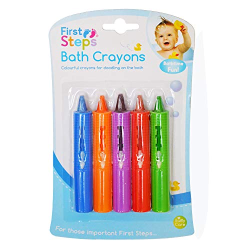 Crayones de baño para bebé, paquete de 10 unidades, para divertirse en el baño, juguetes de baño no tóxicos, primeros pasos