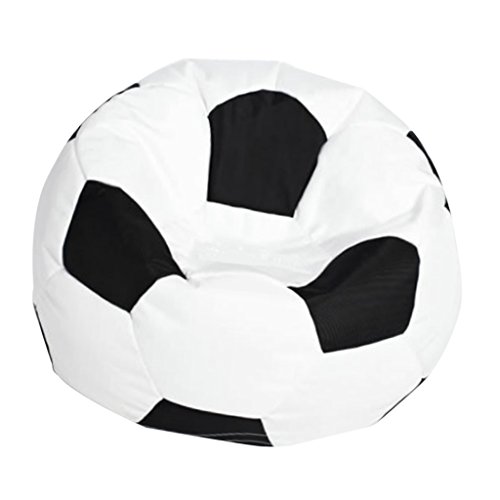 Cubierta de Bolsa de Frijoles de Fútbol de Haba de Oxford Gran Alternativa para Jugar con Hamacas,Redes y Papeleras - Blanco